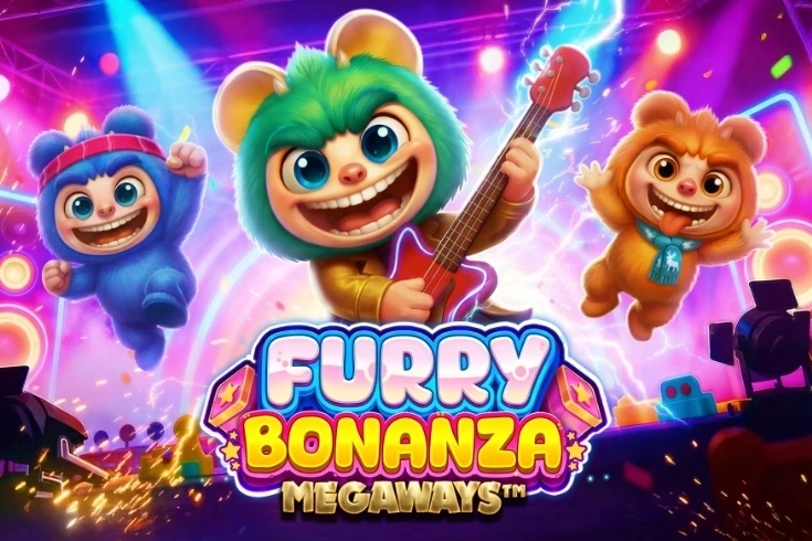 Furry Bonanza Megaways game artwork